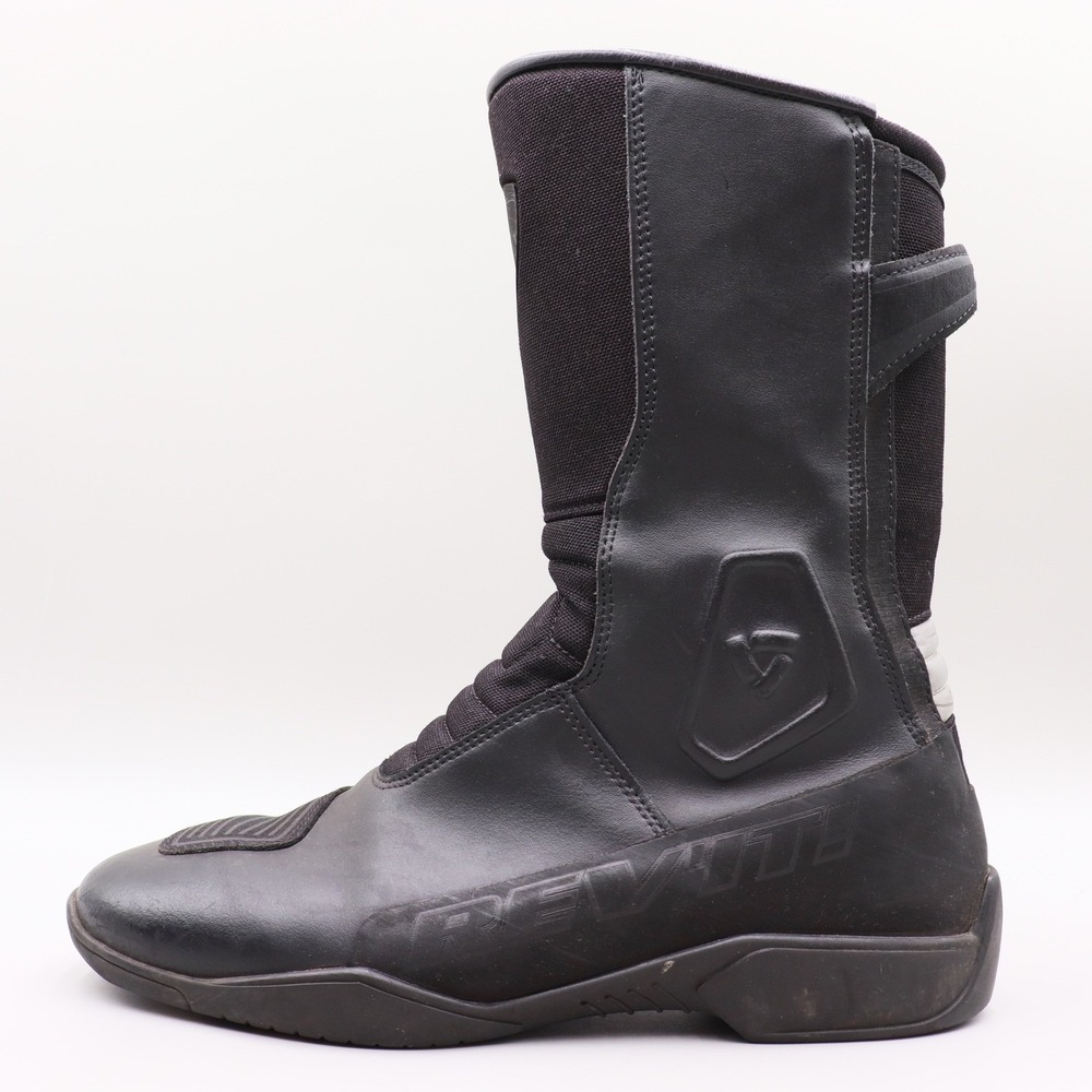 REV IT! Rival H2O Motorcycle Riding Boots Mens Sz 11.5 Black Waterproof Touring - Picture 5 of 10
